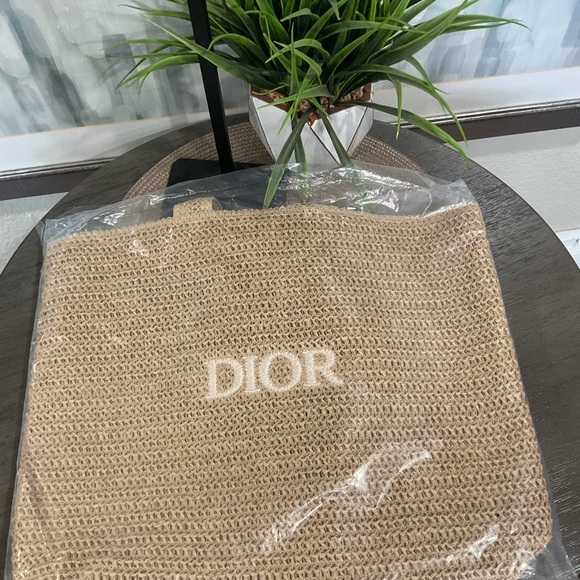 Raffia Large Woven Tote Bag - Picture 6 of 6